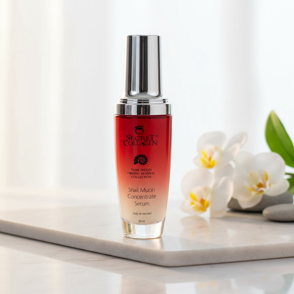 Secret Collagen Snail Mucin Concentrate Serum 50 ml New